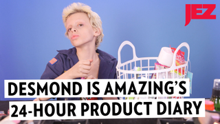 Desmond Is Amazing's 24-Hour Product Diary: 'Glitter Brows!'